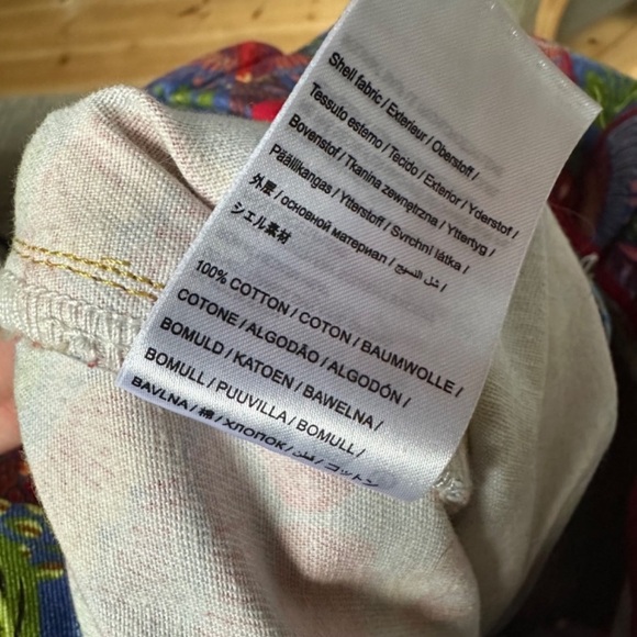 Farm Rio Macaw Flight Pant Size L - Picture 8 of 10